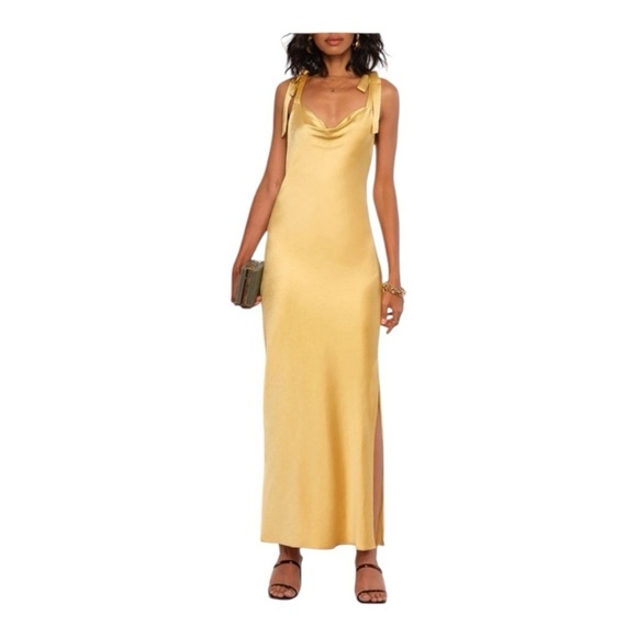 Heartloom Dresses & Skirts - Heartloom Cinta Slip Dress in Gold